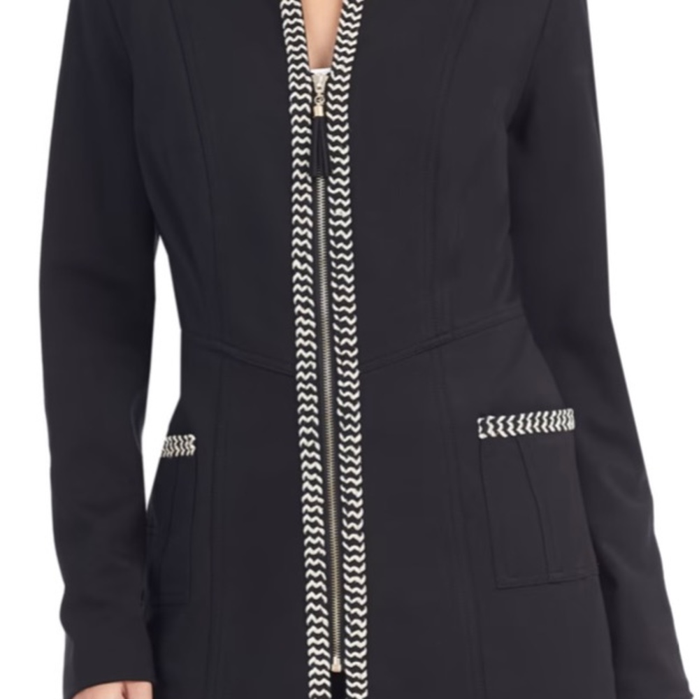 Linea Domani Limited Collection Braided Trim Jacket